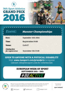 Munster games 2016