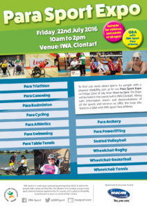Para Sport Expo Poster